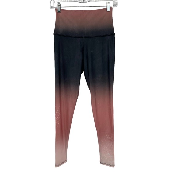 Onzie Flow Ombre Leggings Womens Small Medium Ombre Pink Celestial Gray - Picture 1 of 11